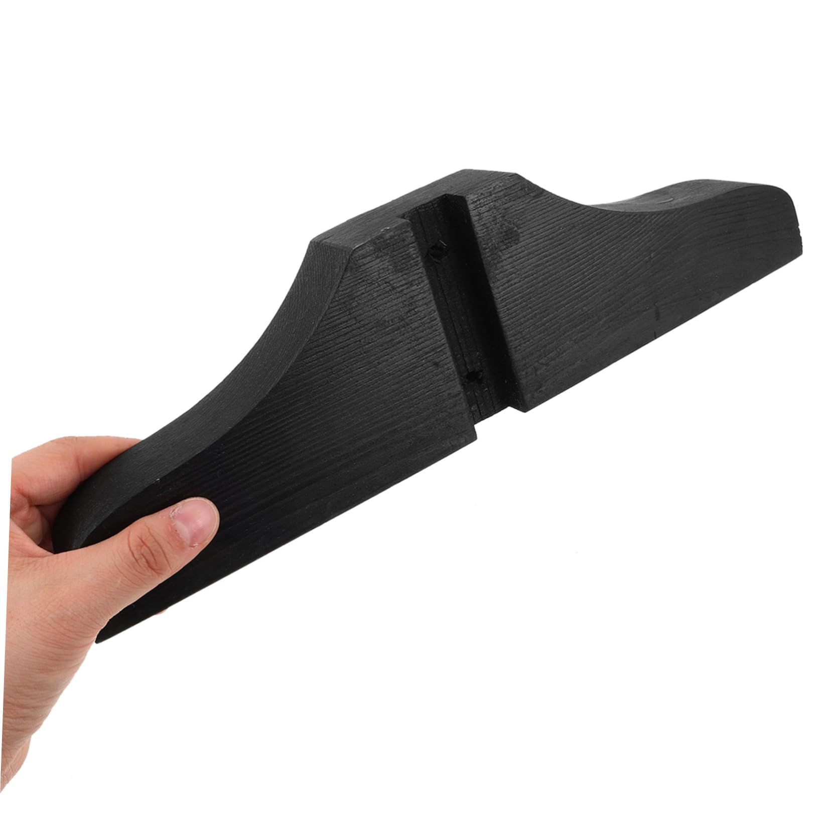 4 Pezzi Supporto per Divisorio Portatile in Legno, Base Nera 8, 5x3