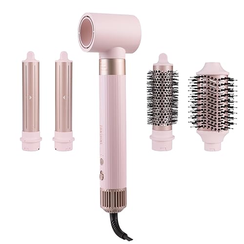 TANSHINE Blow Dryer Brush Set,5 in 1 Professional Hot Air