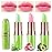 BINGBRUSH Aloe vera Color Changing Lipstick,Moisturizer Long Lasting Lip Care Magic Lip Gloss,Makeup Lipstick Set (3Pcs Aloe vera+ Peach+ Avocado Green, 3 Count (Pack of 1))