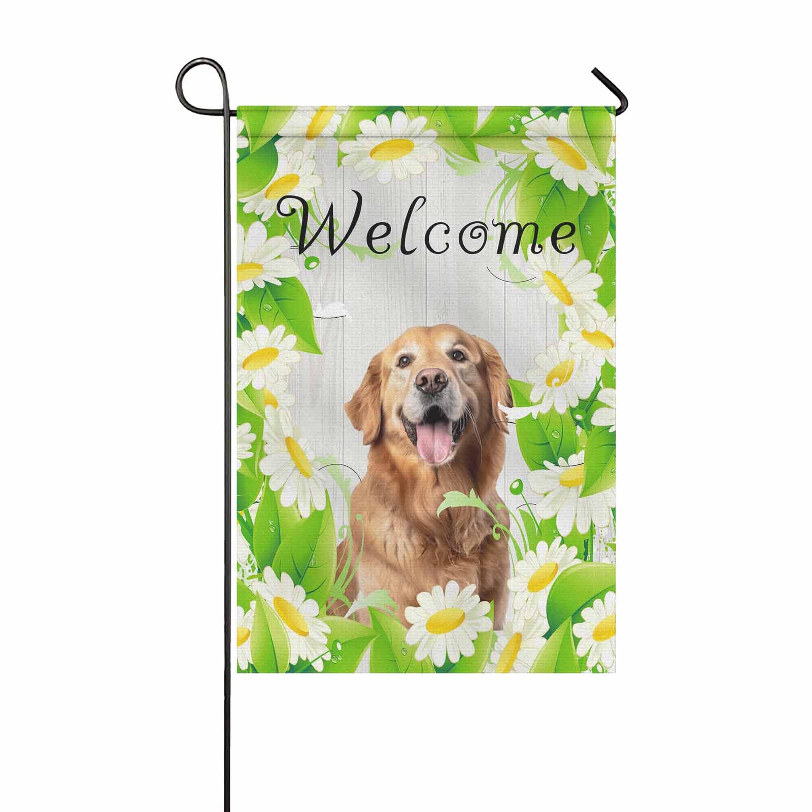 M YESCUSTOM Custom Photo Flag Personalized Your Own Image Garden Flag Double Sided Printing Customizable Picture Garden Flag Yard Sign Custom Garden Banner Gift for Home Outdoor Decors 12" x 18"