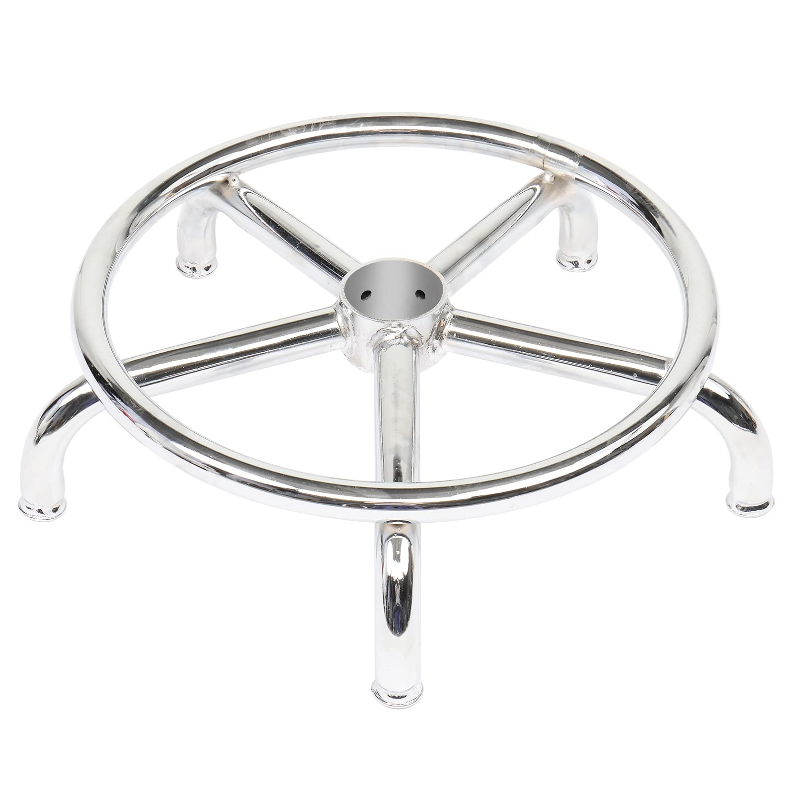 Bonnlo Ergonómico Taburete con Ruedas de Montar, Taburete Regulable Altura 51-65 cm, Taburete Giratorio con Ruedas 360° para Salones de Belleza, Spas y Oficinas Blanco (Blanco)