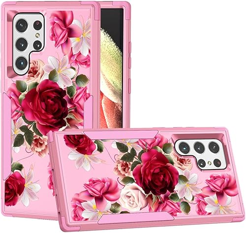 Compatible con funda Samsung Galaxy S23 Ultra SM-S918U, funda resistente con a prueba de golpes fundas protectoras para Galaxy S23 Ultra