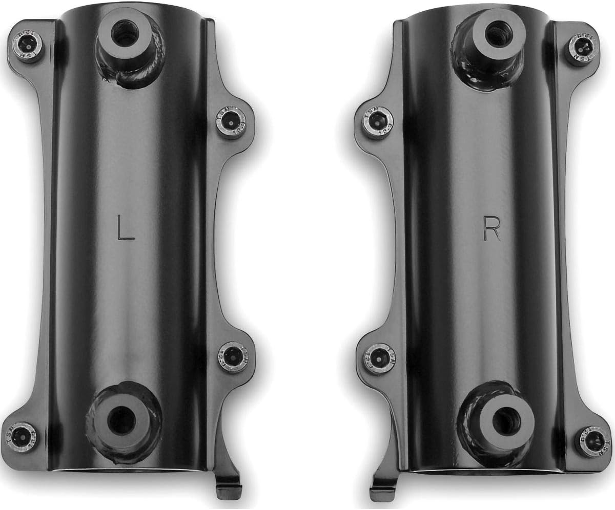 Windshield Fork Bracket Kit (BLACK) For 15-23 KAWASAKI EN650SA