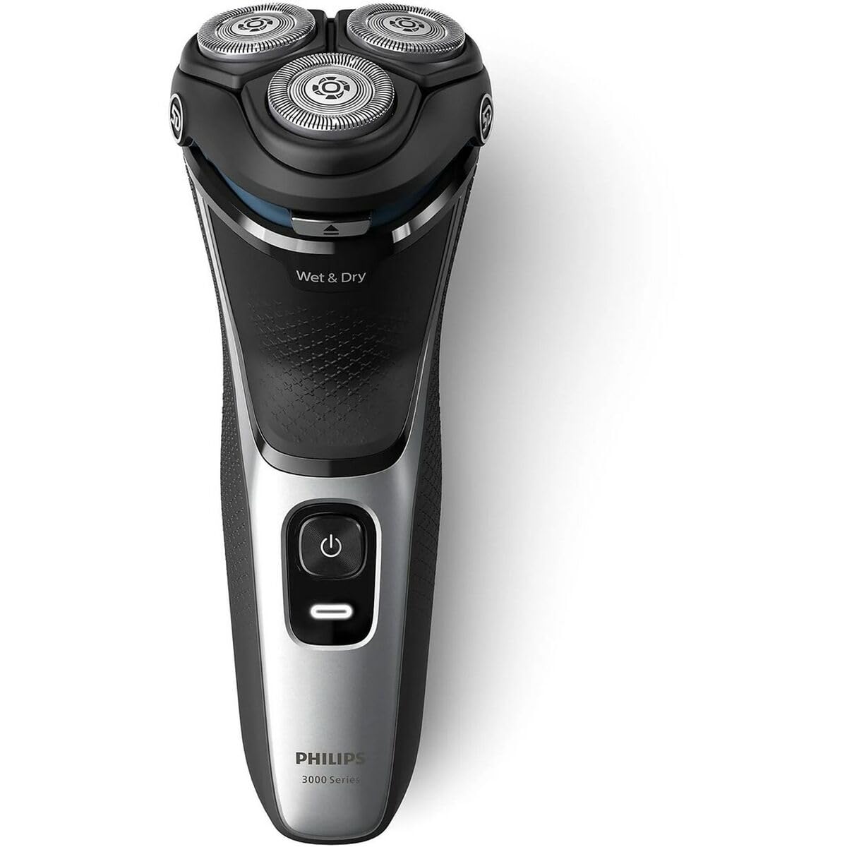 Philips S3143/02 Rotationsrasierer, nass und trocken, Schwarz, Silber