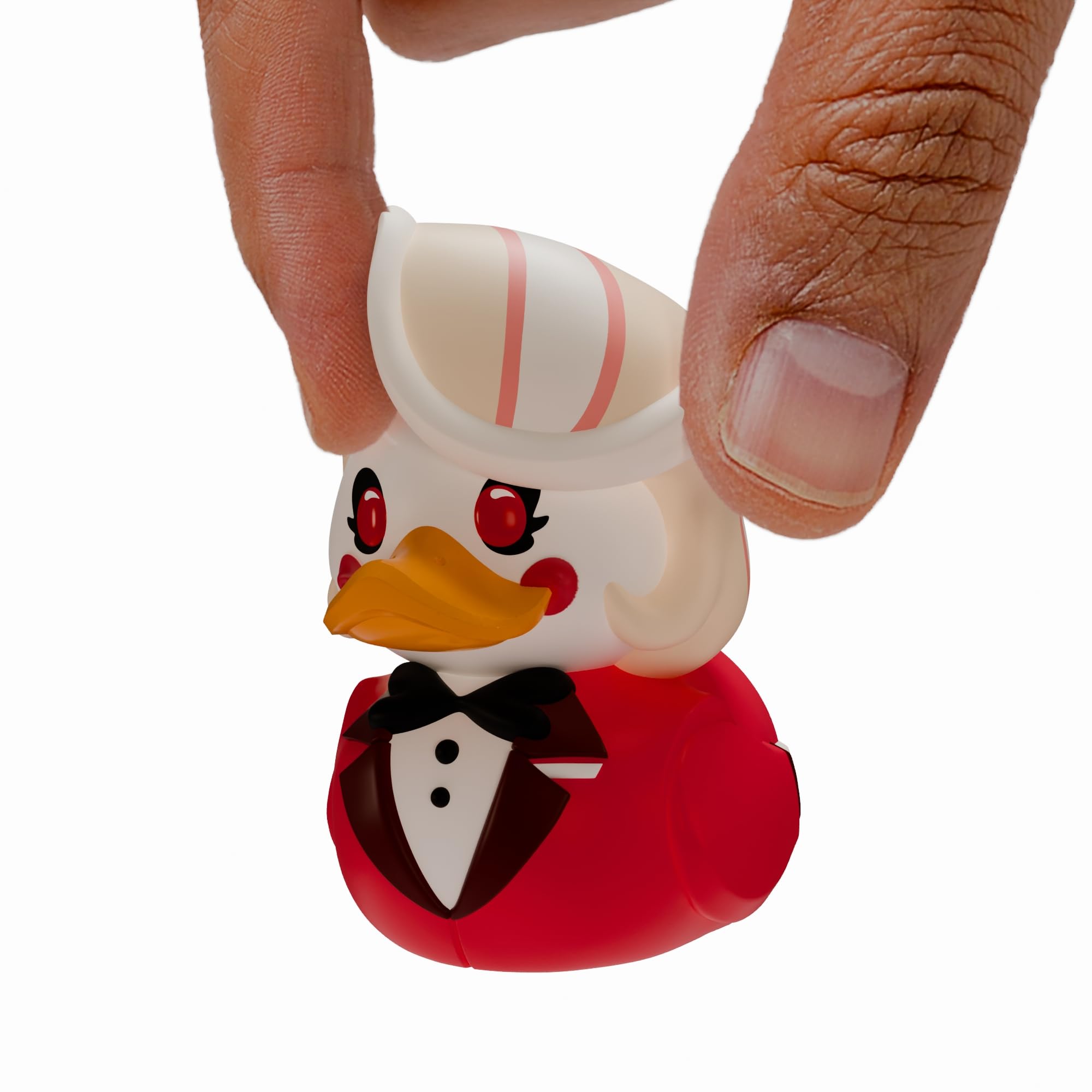 TUBBZ Mini: Hazbin Hotel - Charlie Morningstar Cosplaying Rubber Duck Vinyl Figure – Official Collectible for Fans of Hellaverse