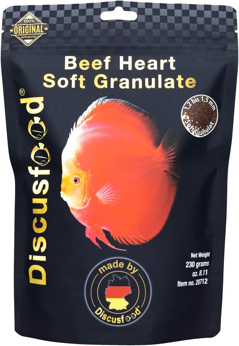 Beef Heart Soft Granulate 230g, Beef Protein as Dry Food, Main Food