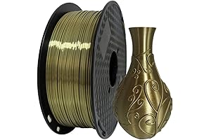 CC3D 3D Printer Filament, Silk Metallic PLA 1.75mm 1KG