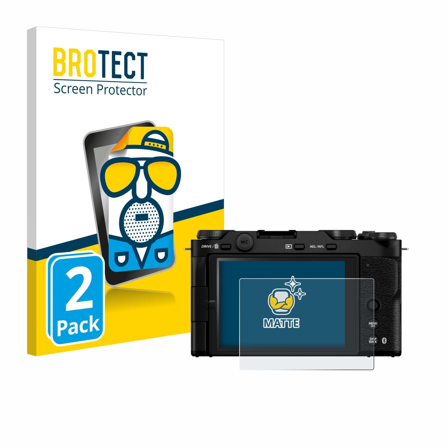 Brotect 2x Pellicola Protettiva Trasparente Per Xiaomi Mi Max 3 - Anti-impronta, Antigraffio, Made In Germany