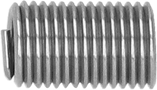 Miniatura 7 de 100 piezas de insertos de reparación de rosca, fundas de rosca métrica M6 x 1, fundas de hilo de alambre de acero inoxidable con diferentes