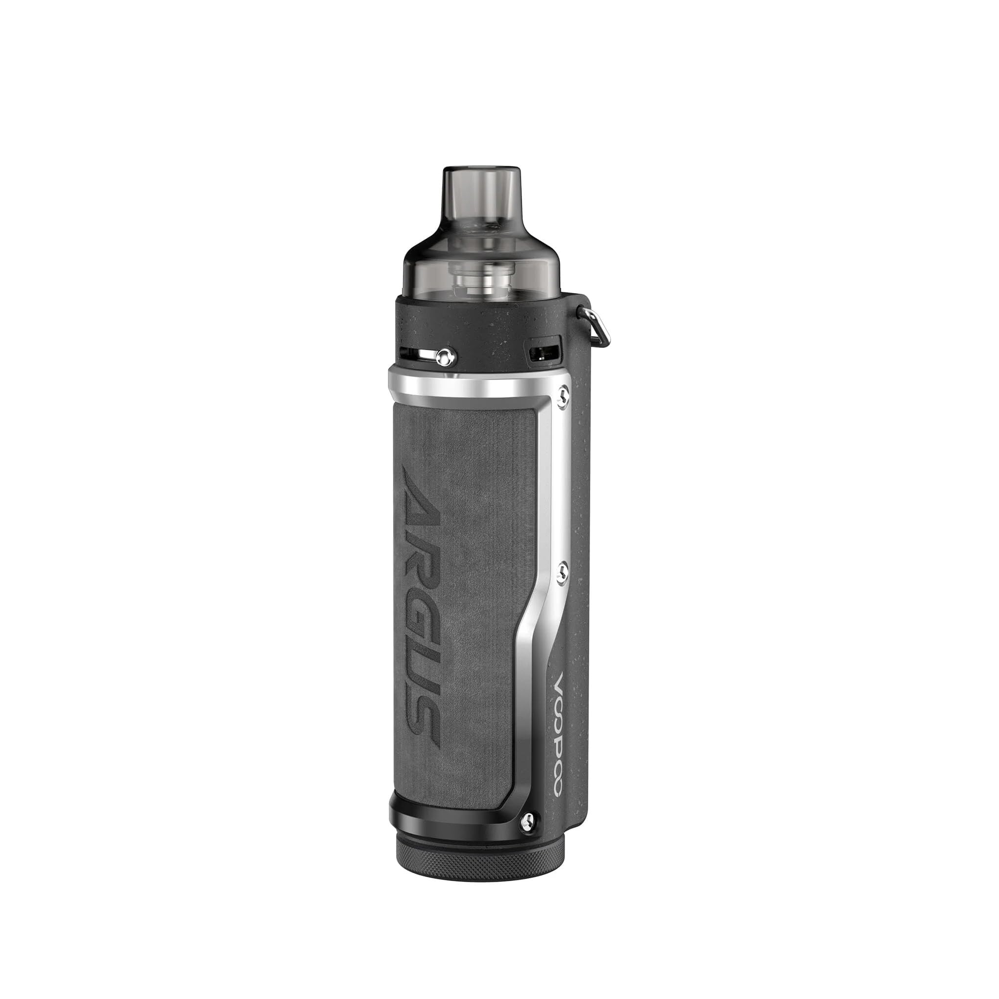 VOOPOO Argus Pro 80W Pod Kit with 2mL PNP Tank Vintage Grey - Silver Elegant, Compact and Long-Lasting Voopoo Vape E Cigarettes Kit No Nicotine