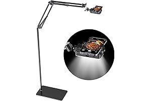 Overhead Video Tripod: Capture Culinary Creations with Illumination