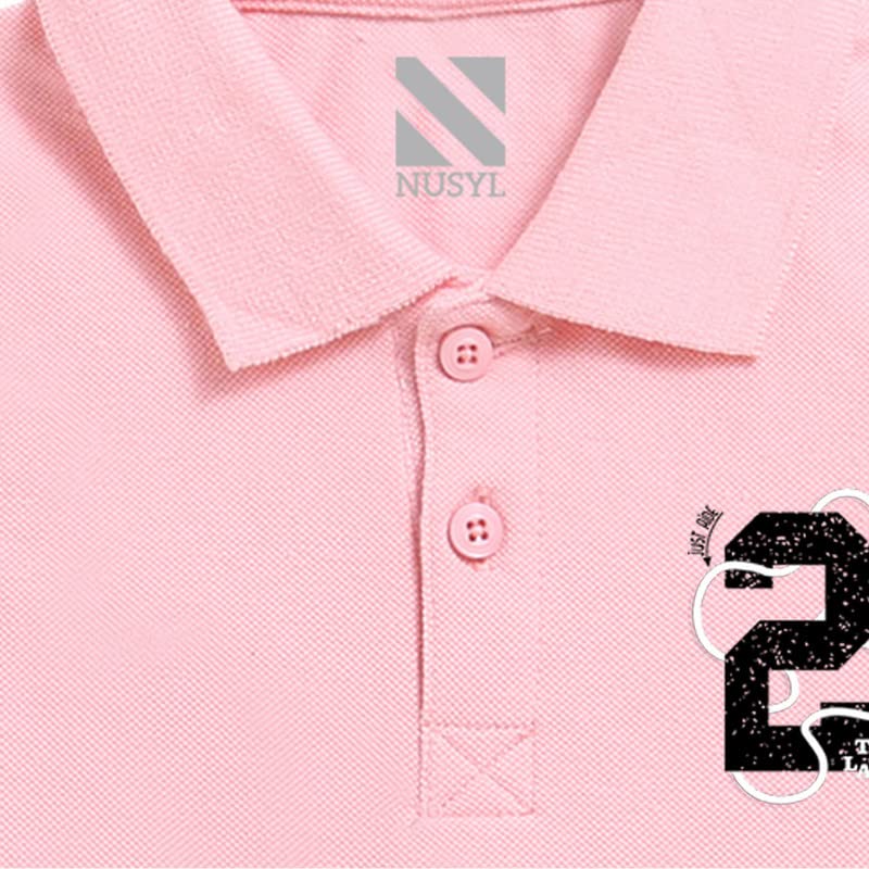 Nusyl Number Two Printed Peach Infants Polo T-Shirt - NUICPTH0173 - Image 4 thumbnail