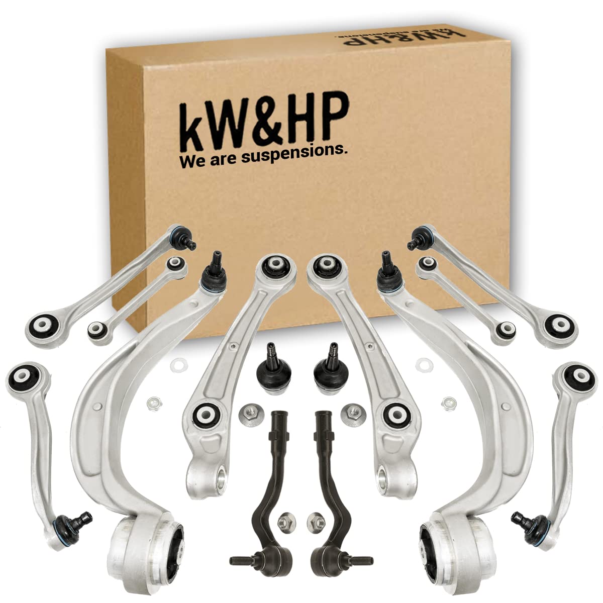 KIT 14PZ BRACCI BRACCETTI AVANTRENO 14PZ A4 (8K2 B8), A4 AVANT (8K5 B8), A4 ALLROAD (8KH B8), A5 (8T3 8TA 8F7), Q5 (8RB)