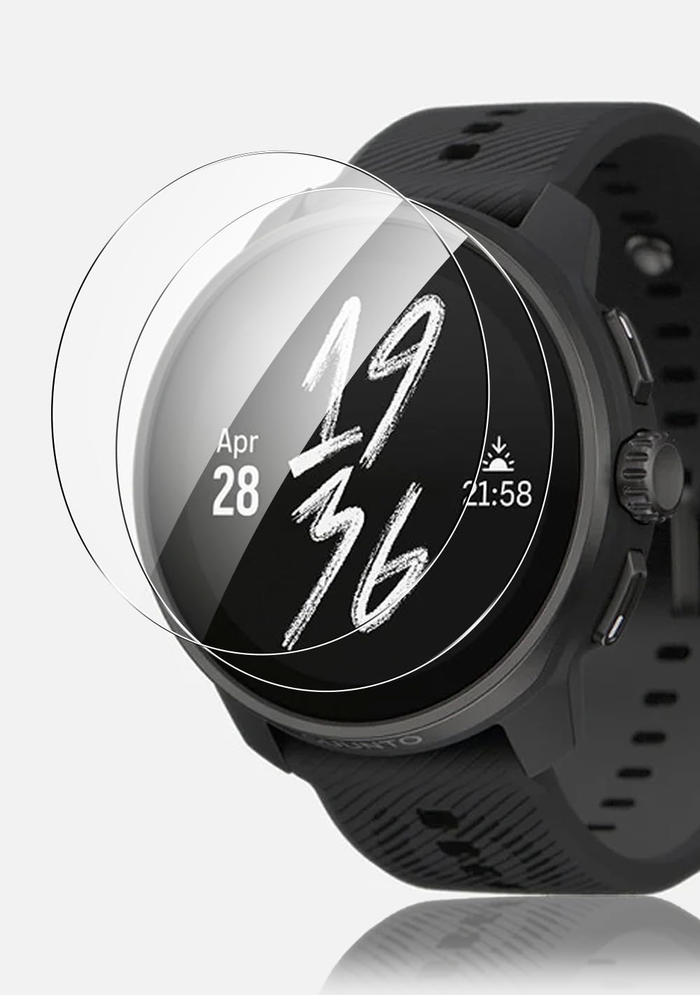 Amazon | Maxku suunto race S対応 ガラスフィルム suunto race S 