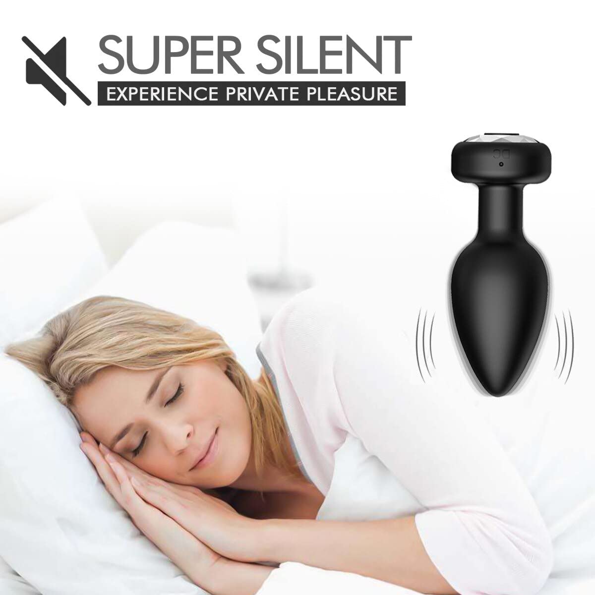 Plug anale Plug anale telecomandato 10 frequenza USB di ricarica vibratore plug anale vibratore plug anale giocattoli erotici del sesso Per coppia (set nero di quattro)