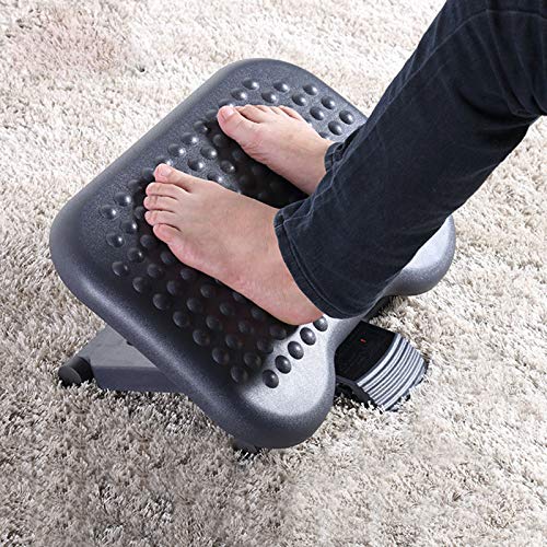 HOMCOM Reposapies de Oficina Ajustable Ergonomico Escritorio Oficina Soporte para Pies Reposapies Ajustable Ergonomico para Escritorio Oficina Soporte para Pies Nuevo
