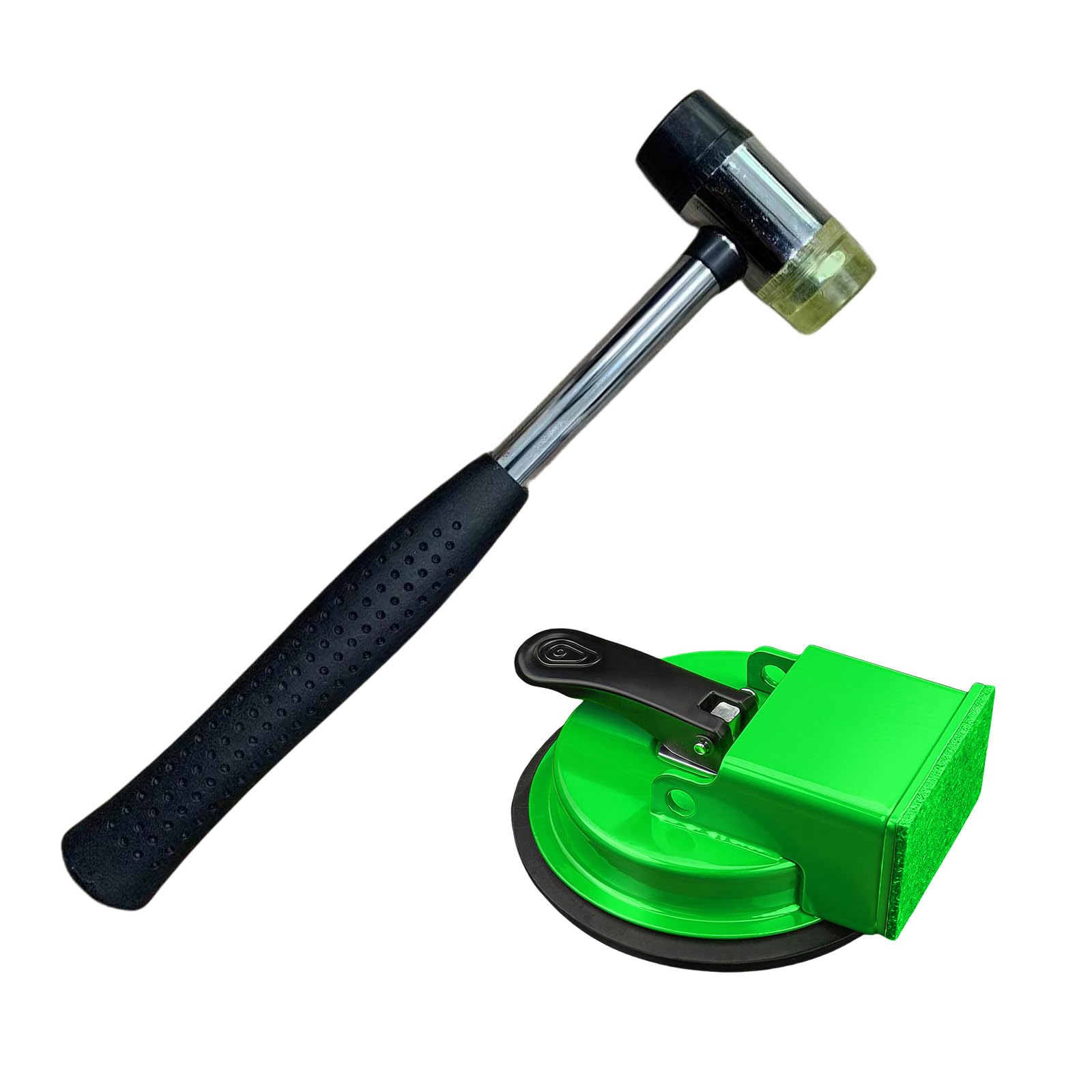 Helper Efficient Suction Hand Tool Rubber Hamme Floor Gaps Fixing Tool for Wood and Tiles Installation Tiles Lifting Suction Cup