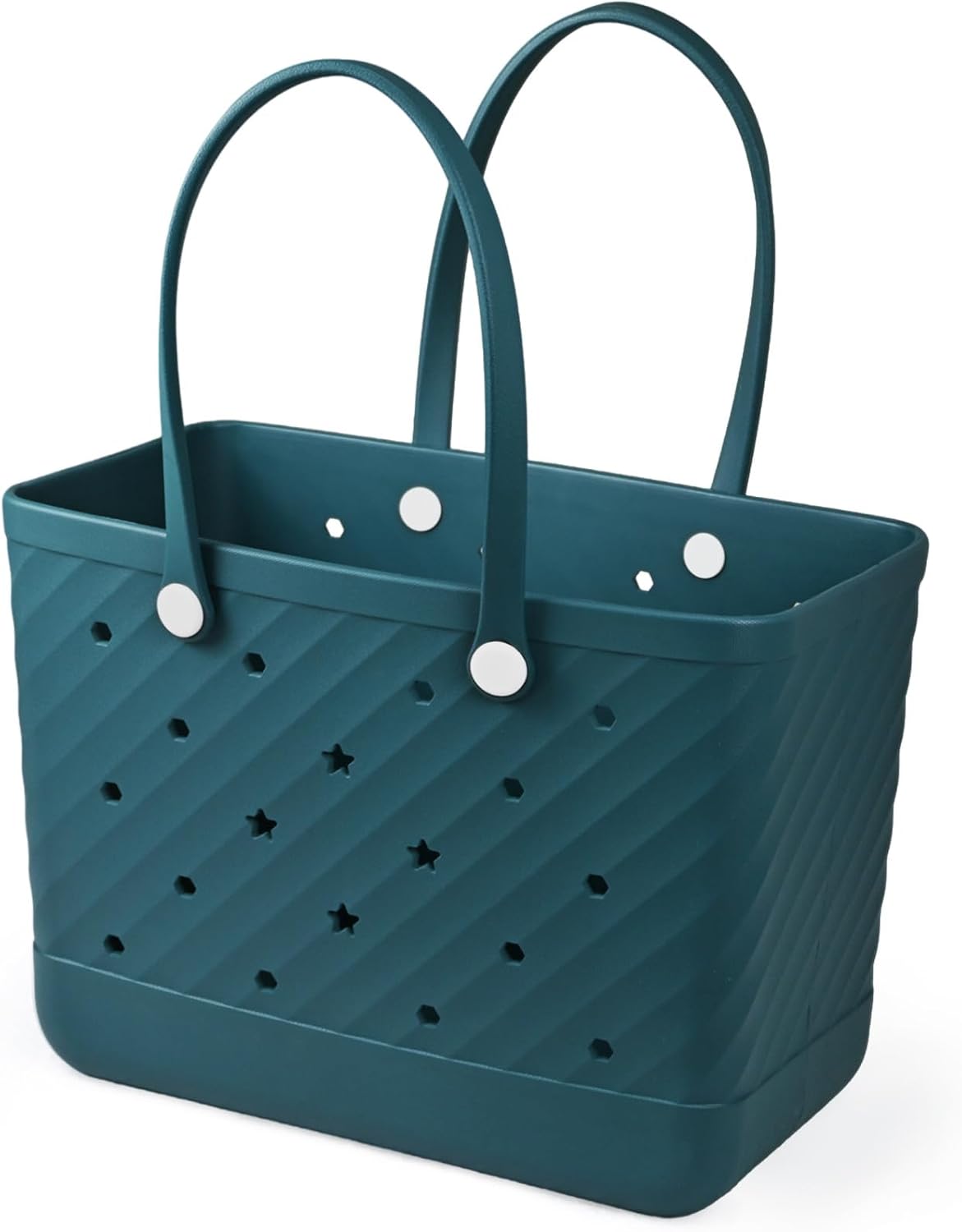Rubber Tote Bag Extra Large & Medium, Waterproof Beach Bag for Women Men, Pool Travel Swim Silicone Tote | Waterproof Sandproof, Silicone tote bag