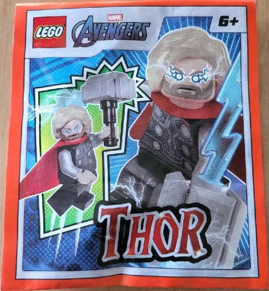 LEGO Marvel Super Heroes Thor #2 Minifigure Paper Bag Set 242504