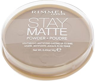 Rimmel Stay Matte Pressed Powder, Creamy Natural, 0.49 Ounce (Pack of 1)