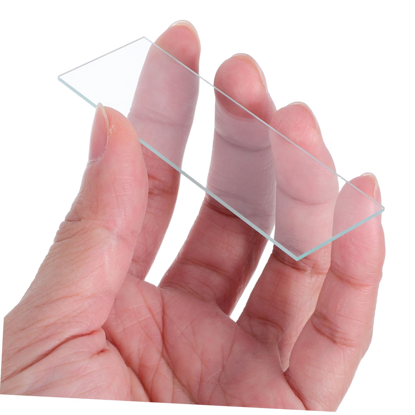 NOLITOY 200 Stück Hochtransparente Vorgereinigte Glas-mikroskopobjektträger für Monokulare Binokulare und Trinokulare Mikroskope Präzise Chemisch Stabil Zeitsparend für Biomedizinische