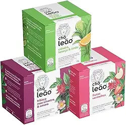 Chá Leão Premium, 30 saquinhos