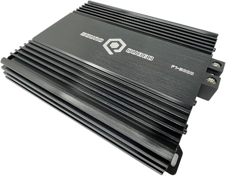 Soundqubed F1-5000, Full Bridge Amplifier, 5000 watts, 1 Ohm Mono, Car Amplifier, Car Stereo, High Output, Max Power, Class D, Mono