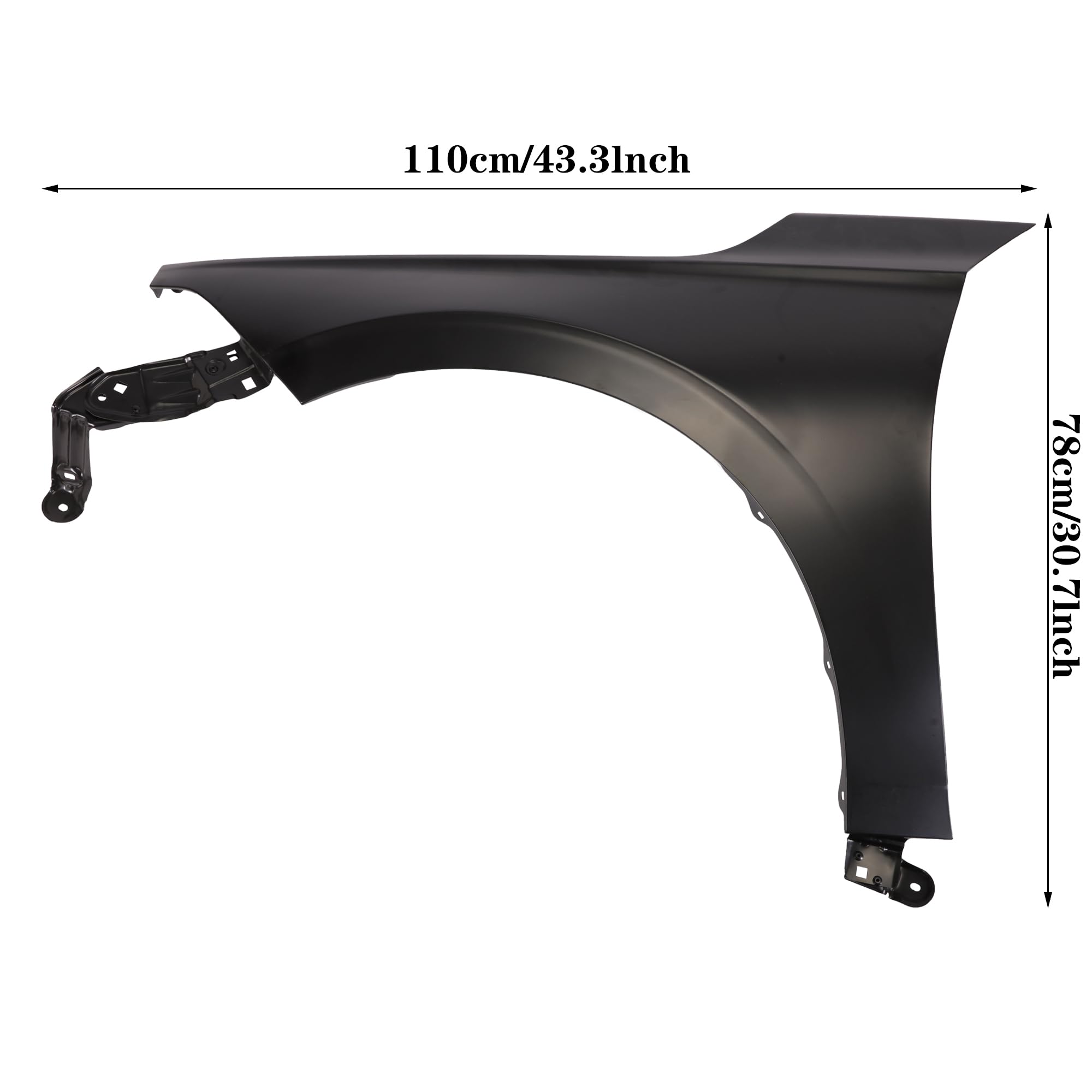 Amazon.com: SLTY Front Fender Compatible with 2022-2023 Honda