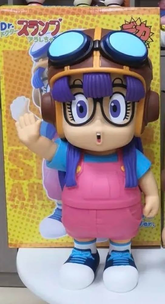 Amazon.co.jp: Drスランプ アラレちゃん デカソフビ 則巻アラレ 飛行帽