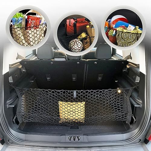 Envelope Style Elastic Trunk Mesh Cargo Net for Ford Bronco Sport 2021