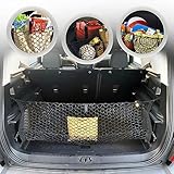 Envelope Style Elastic Trunk Mesh Cargo Net for Ford Bronco Sport 2021-2024 - Premium Trunk Organizers and Storage - Luggage Net for SUV - Best Car Organizer for Ford Bronco Sport