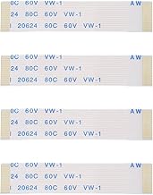 eMagTech Touchpad Flex Cable 18 Pin Wireless Controller Touch Cable Wireless Grip Touch Line Touchpad Connecting Cable Compatible with PS5 Controller Repair Part 4 Pack