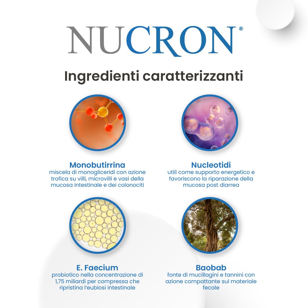 Aurora Biofarma Nucron 30 Compresse - Mangime complementare dietetico destinato a particolare fine nutrizionale per cani e gatti