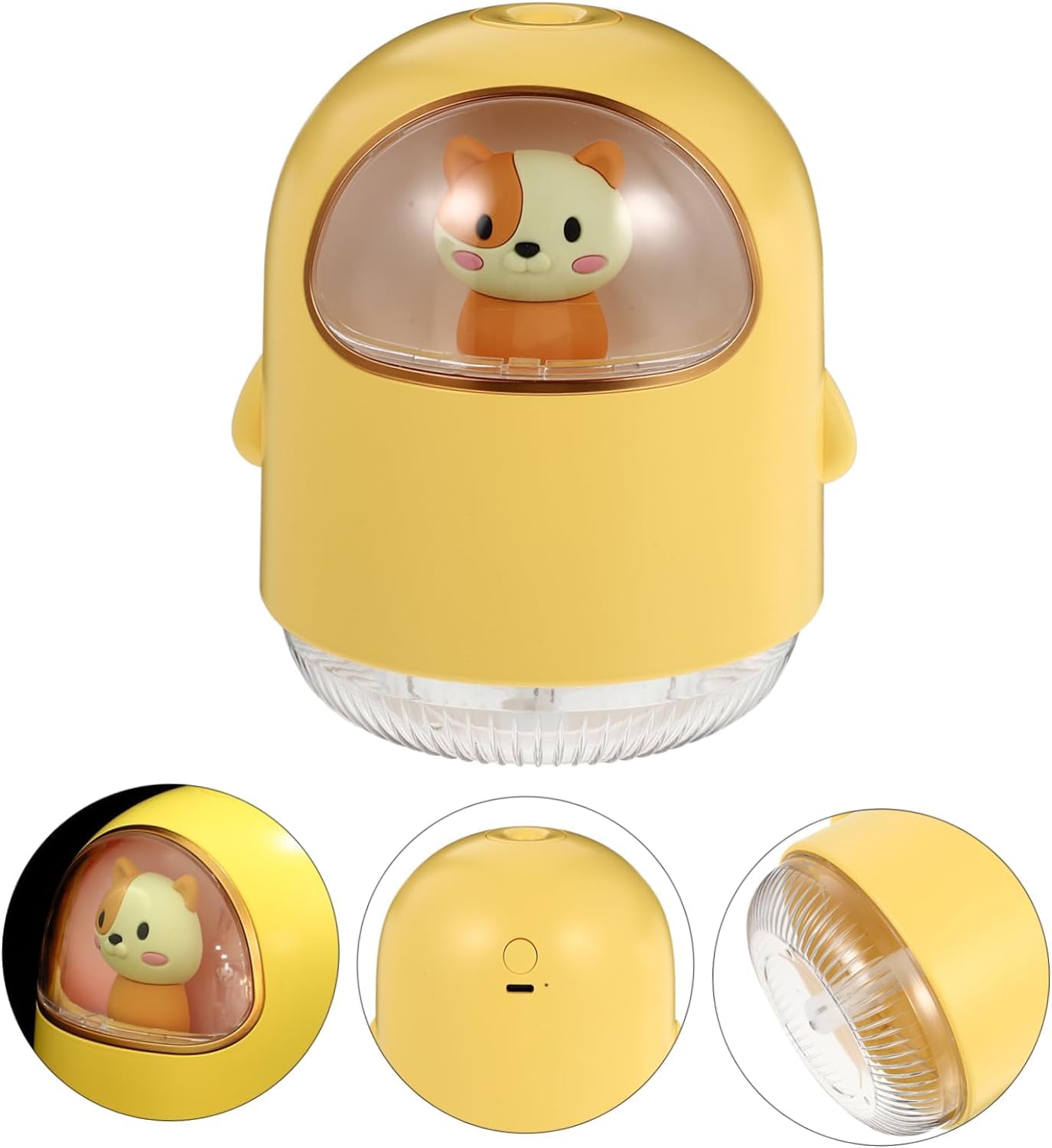 Do użytku domowego 2 szt. Kosmiczny kot nawilżacz Mini nawilżacz Usb ołówkowy nawilżacz Mini nawilżacz na biurko nawilżacz z diodami LED Mini powietrze wyparne