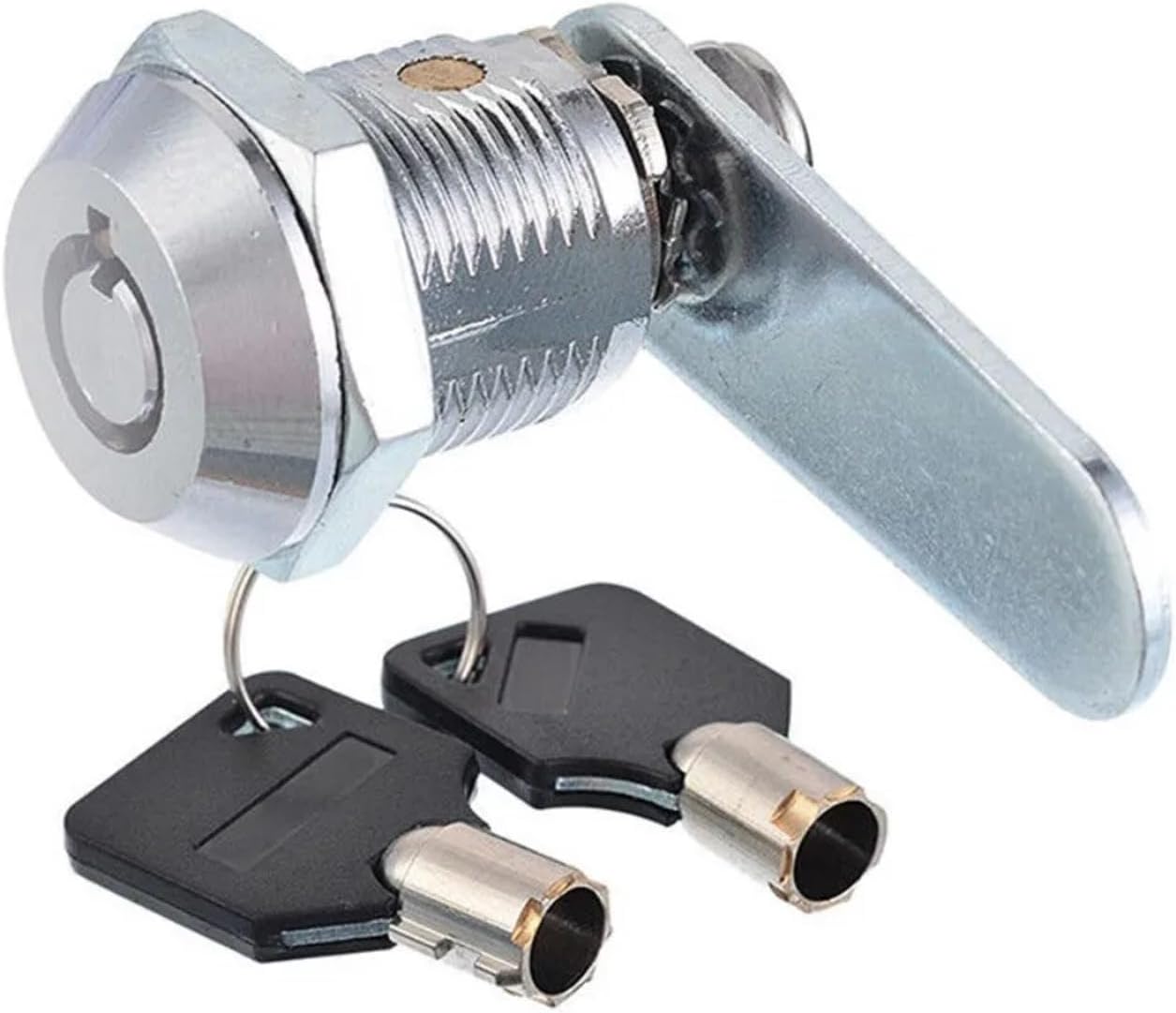 1PCS Heavy Duty Cam Lock with 2 Keys for Cabinet Drawer Security Hardware Accessories ﻿(20mm Key Universal)