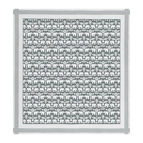 Image of BLOCKS OF INDIA Hand Block Printed 200 TC Cotton Super King Size Bedsheet (Grey GAD ELE)