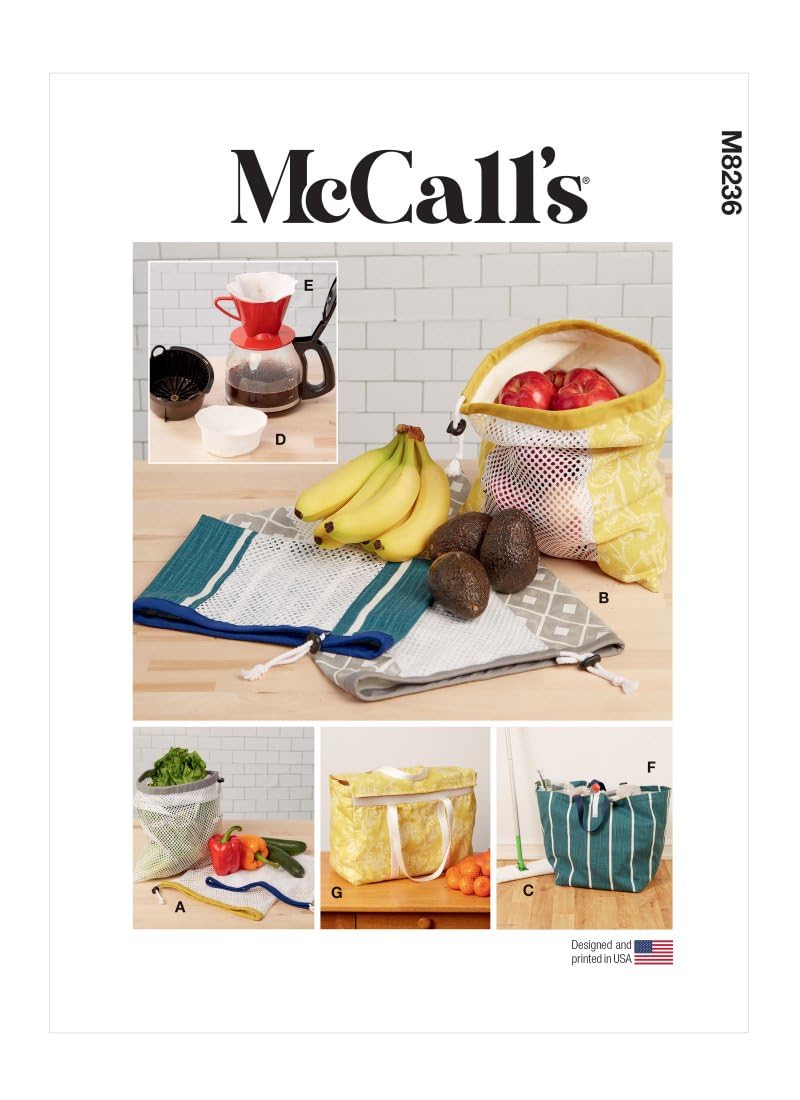 Patron de couture M8236OS McCall's solution textile pour customiser la cuisine