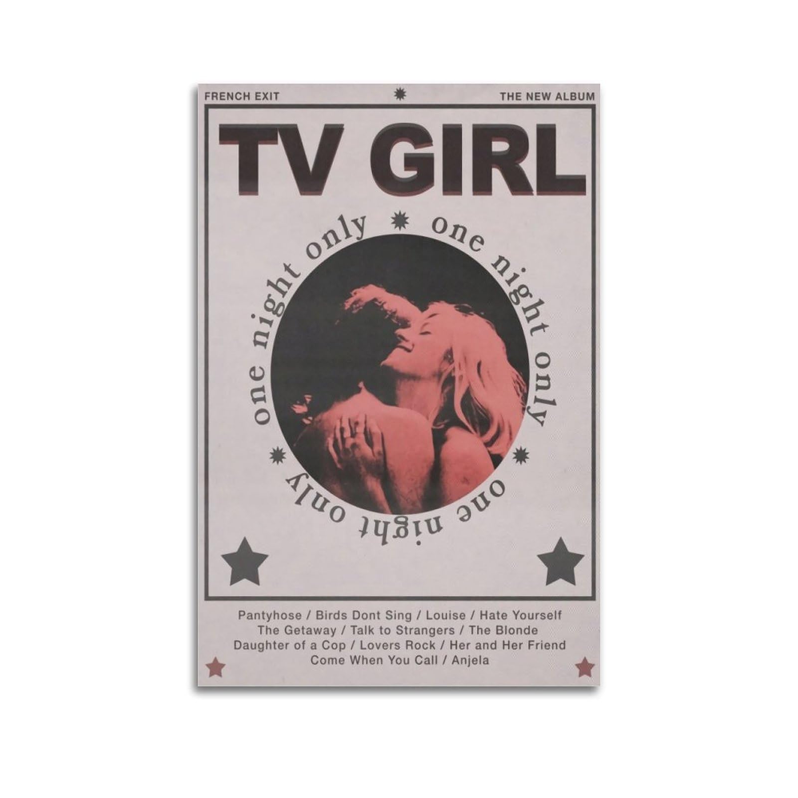 Amazon.com: Tv Girl French Exit Poster for Bedroom Aesthetic Wall