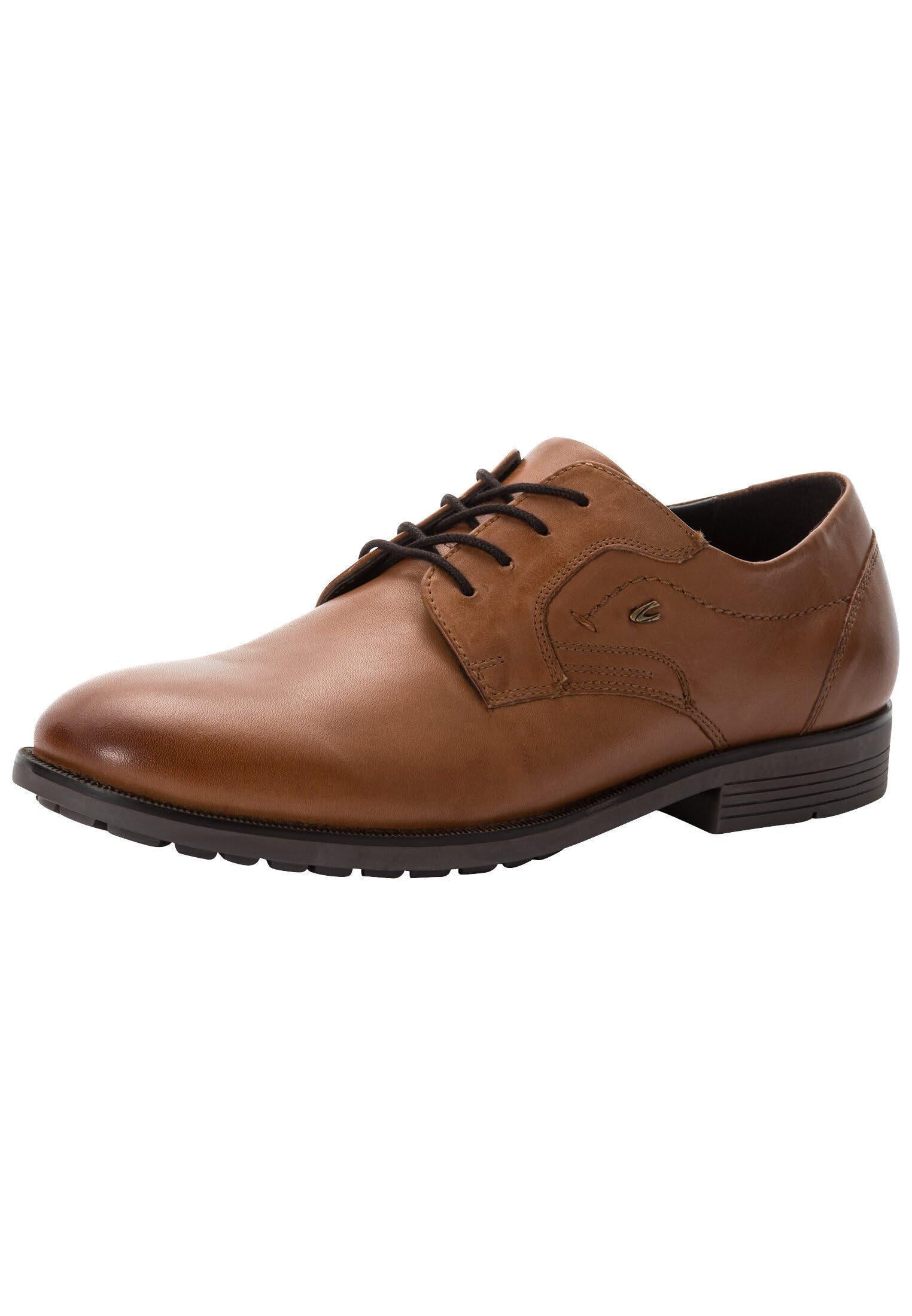 camel active Herren Oxford Schnürschuhe aus Rindsleder
