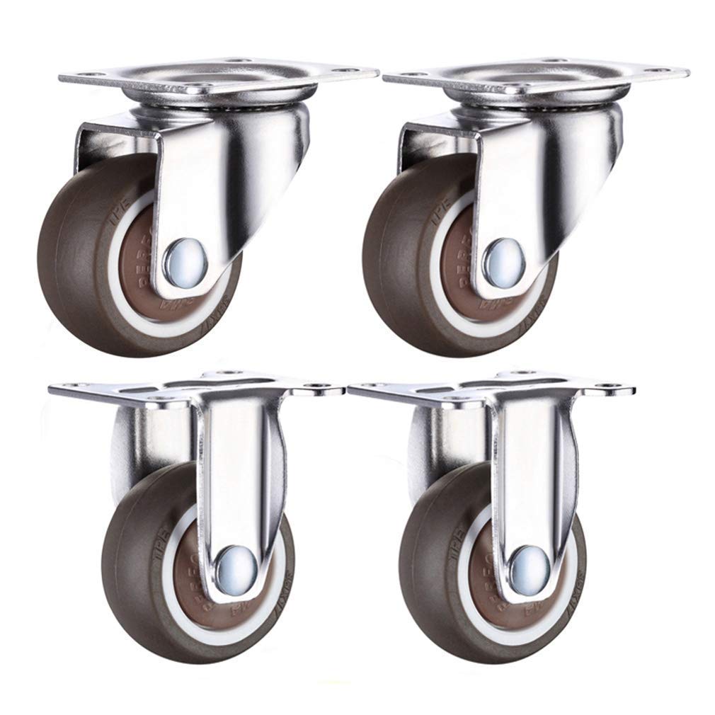 Roulettes pivotantes de 25 mm pour charges lourdes pour ne plus rayer vos parquets