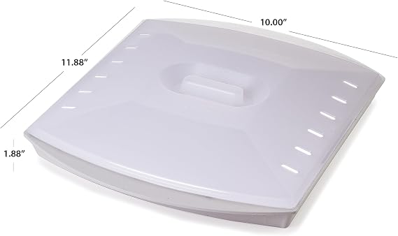 PrepSolutions Microwaveable Bacon Grill, Cooks 7-9 Pieces of Crispy Bacon in Minutes, Offers Quick Breakfast, Lunch, or Dinner