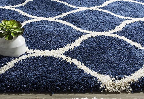 Image of Carpet Mahal Presence Gorgeous Design of Super Soft Shaggy Carpet for Living Room, Bedroom, Hall and Anywhere in Home. [6x6 feet] Square.