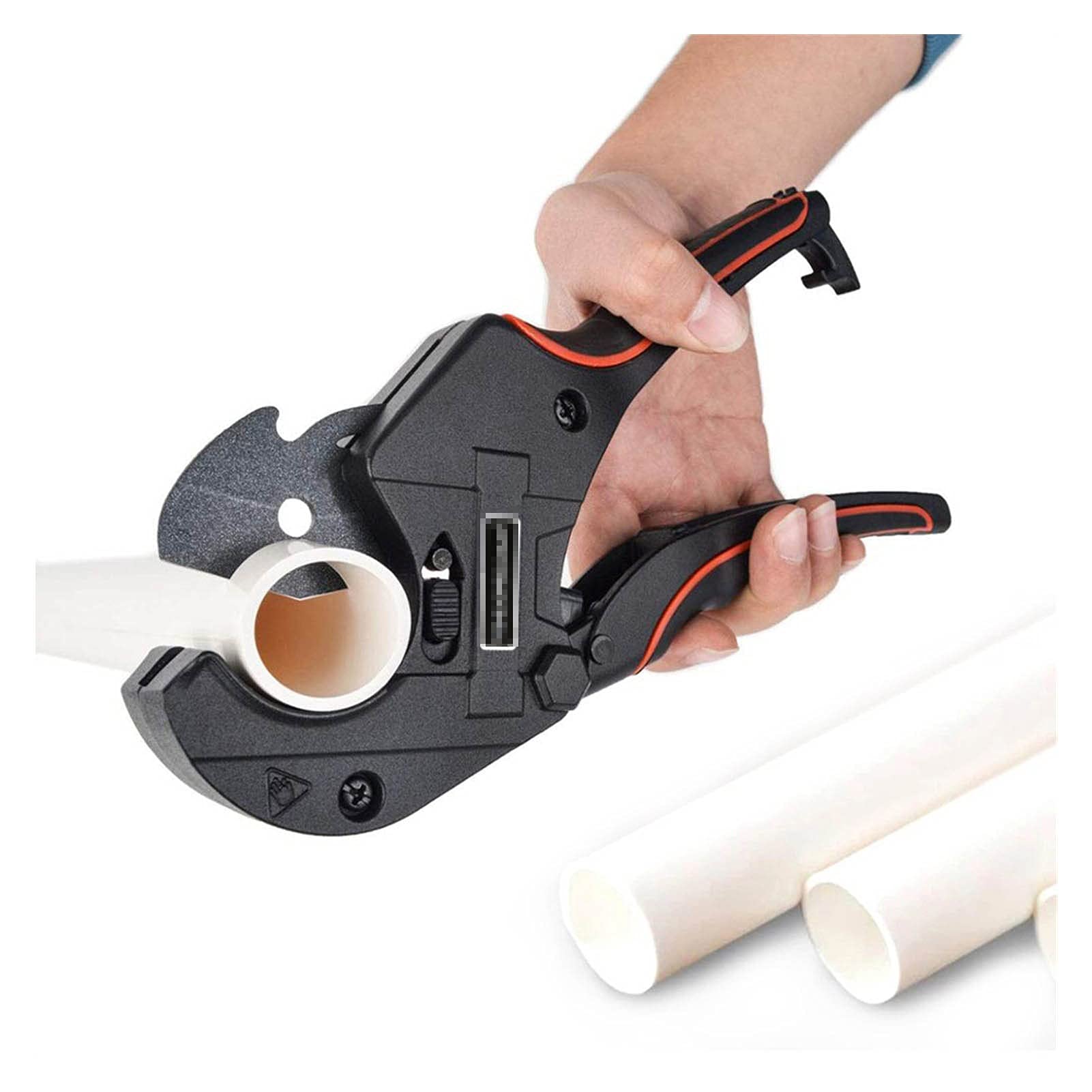 Cortatubos, 4 PVC DE 2MM Cortador, corte de tubo de aleación de aluminio. PPR Tijeras de tubo de tubo tijeras con 6 5MN Hoja de acero para cortar CLORURO DE POLIVINILO Tubo