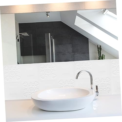 Miniatura 4 de UKCOCO 30 calcomanías de pared 3D, papel tapiz 3D, arte 3D, azulejos de pared de espuma para despegar y pegar, calcomanías para decoración de