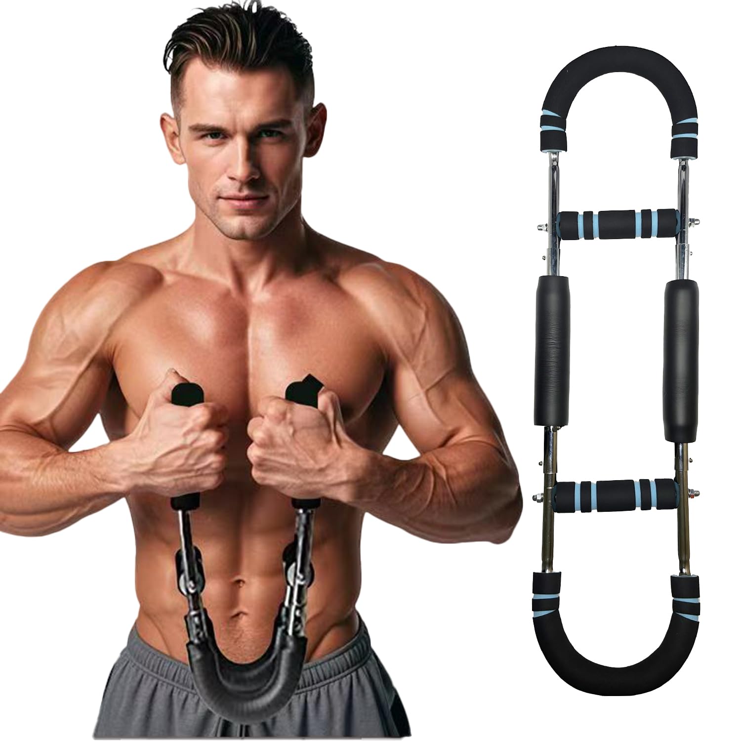 Twister Arm Trainer,Power Twist Arm Trainer,Adjustable Twister Arm Trainer,Home Fitness Equipment,Portable Shoulder Strength Exerciser Machine for Fitness People