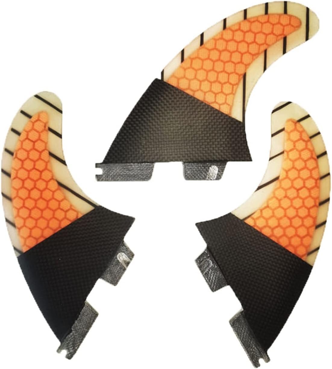 Surfboard Tail Thruster 3Pcs Surfboard Tail Rudder Surf Fin Glass Carbon Fiber Material Tail Fin for Surfboard Modification (Color : 5) (12)