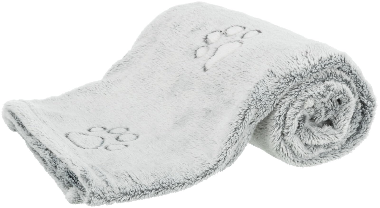 Nando Blanket, Soft Fleece, 100 × 70 cm, Light Grey