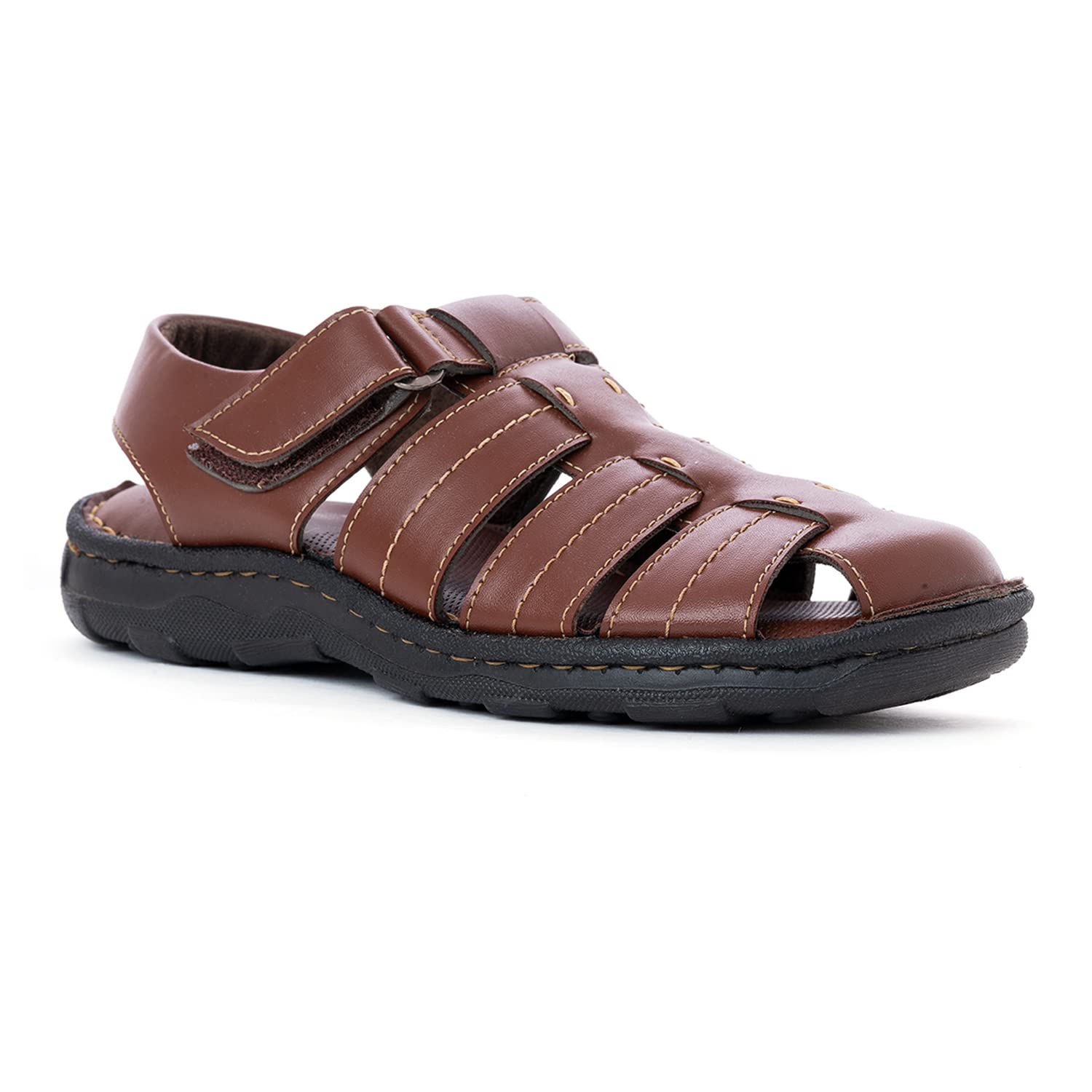 khadim's Softouch Casual Fisherman Sandal for Men-picture-13
