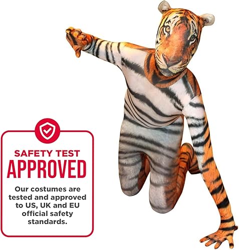 Miniatura 6 de Morphsuits Kid Tiger Costume, Tiger Animal Costumes for Kids, Character Costumes for Kids