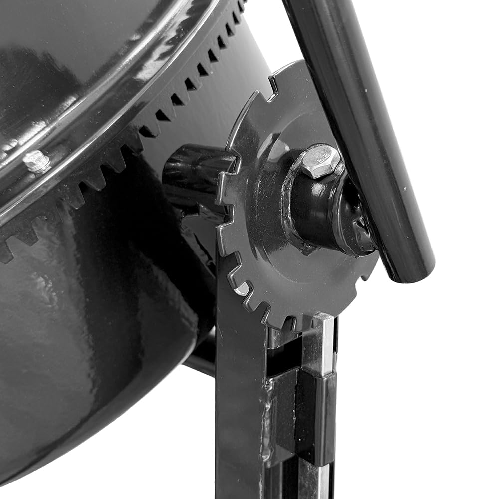 SOGI BEM-120 Betoniera elettrica a bicchiere - capacità 120 L - motore 550 W - per calcestruzzo, malta e intonaco - nera